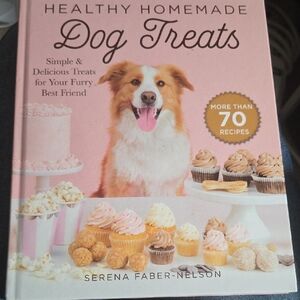 Dog Treats Book - Pink Cover